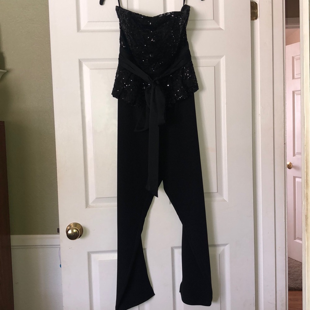 Sequence bodice romper